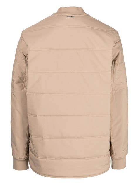 michael kors studded quilted-leather bomber jacket|Michael Kors puffer jacket men's.